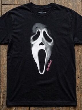 Ghost face Shirt Black Men’s Size 2XL